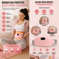 ThermaBelt Rosa — Calor, Vibración y Comodidad para tu Momento del Mes 🌸🔥