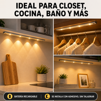 LumaBar Sensor 50cm — Se Enciende Sola Cuando la Necesitas 💡✨
