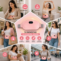ThermaBelt Rosa — Calor, Vibración y Comodidad para tu Momento del Mes 🌸🔥