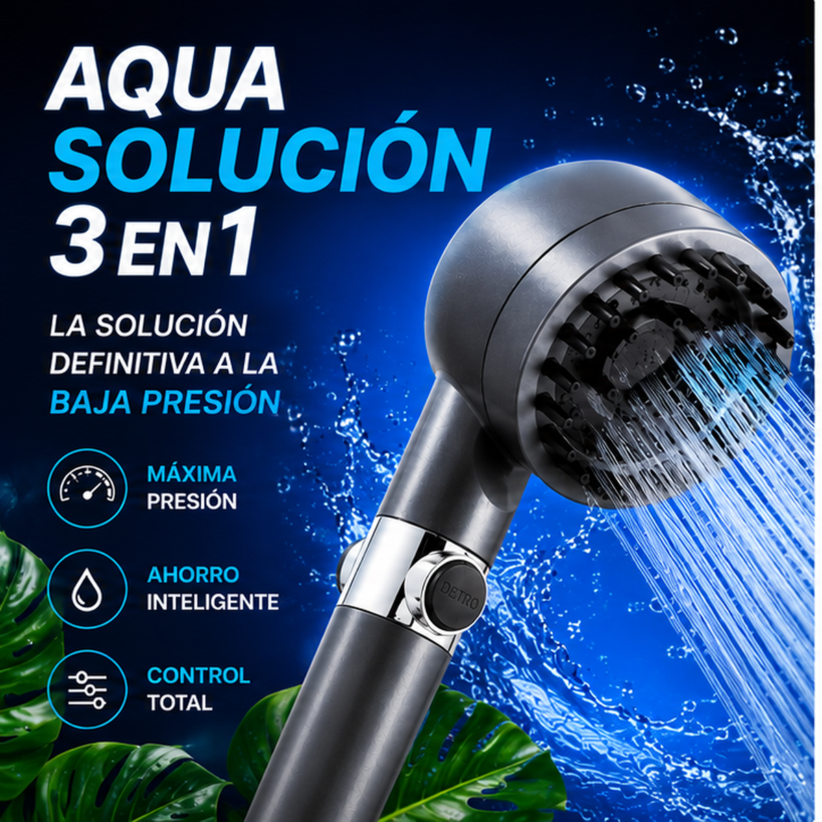 AQUA Pro 3 en 1 — La Solución a tu Ducha sin Presión 🚿💥